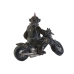 Dekoratívne postava Home ESPRIT Tmavo-sivá motorkár 24 x 15 x 29 cm (2 kusov)