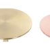Conjunto de 2 mesas Home ESPRIT Cobre Dourado 46 x 46 x 51 cm
