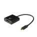 USB laidas Ewent EW9825 Juoda 15 cm