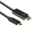 USB Cable Ewent Черен 2 m