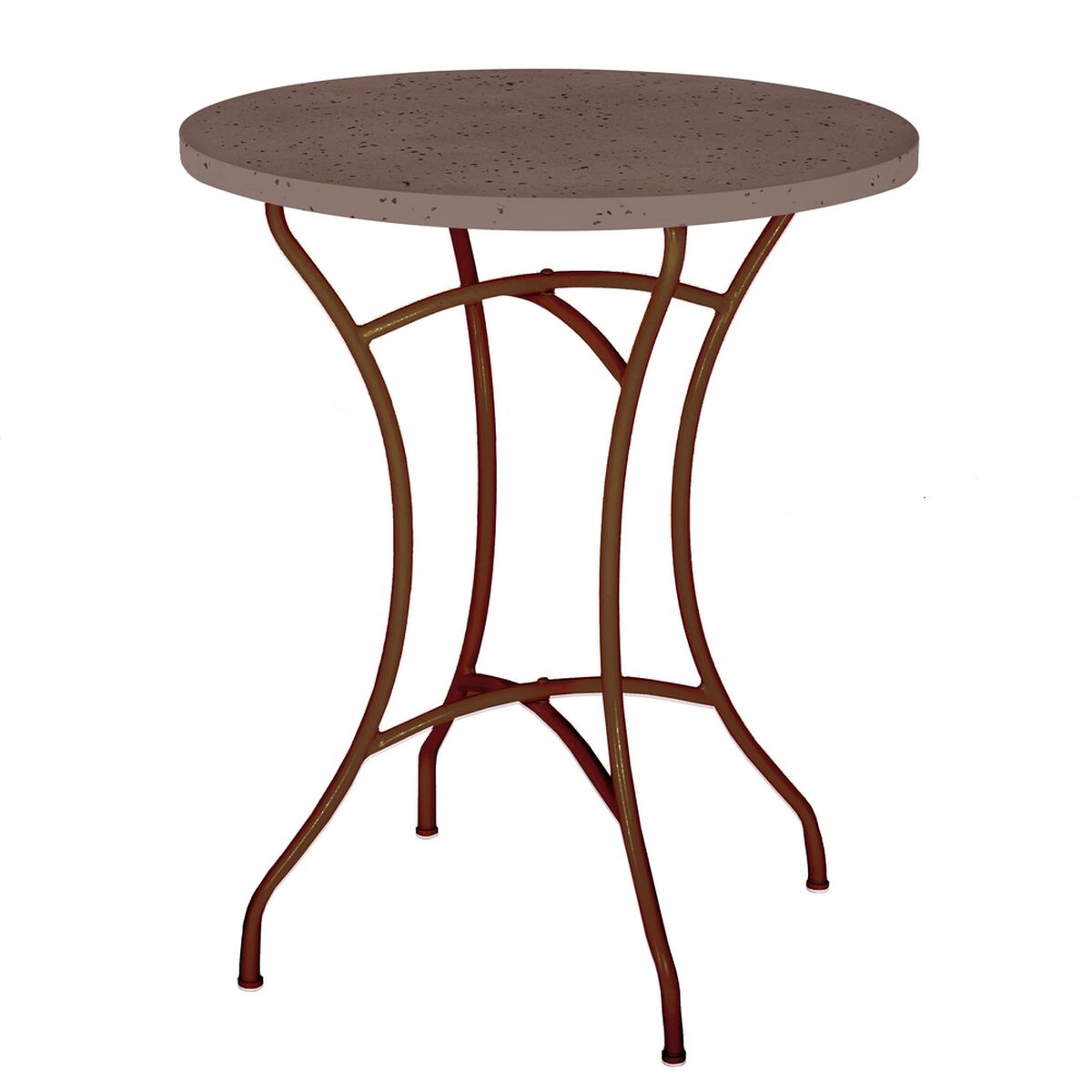 Table Terrazzo Table Rjava 60 x 60 x 72 cm
