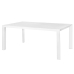 Dining Table Io White Aluminium 180 x 100 x 75 cm