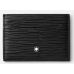 Πορτοφόλι για Κάρτες Montblanc 130930 Δέρμα Μαύρο 9,7 x 3,4 x 12,7 cm