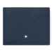 Dokladovka Montblanc 131721 Koža Modrá 11,5 x 9 cm