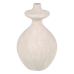 Vase Cream Ceramic Sand 21 x 21 x 38 cm