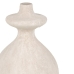 Vase Cream Ceramic Sand 21 x 21 x 38 cm