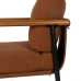 Fotelja Smeđa Crna Kaučukovac Materijal 70 x 76 x 81 cm