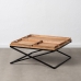 Konferenční stolek Přírodní Železo mangové dřevo 85 x 85 x 39 cm