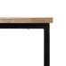 Szett 2 asztallal Fekete Természetes 60 x 60 x 42 cm (2 egység)