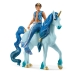Set igračaka Schleich Aryon on Unicorn Plastika
