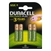 Oppladbare Batterier DURACELL AAA LR3     4UD 750 mAh 1,2 V