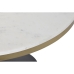Senterbord DKD Home Decor Metall Marmor 76 x 76 x 39,5 cm