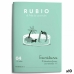 Schreib- und Kalligraphie-Notizbuch Rubio Nº04 A5 Spanisch 20 Blatt (10 Stück)