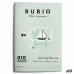 Writing and calligraphy notebook Rubio Nº10 Katalāņu A5 20 Loksnes (10 gb.)