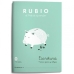Writing and calligraphy notebook Rubio Nº0 A5 spanska 20 Blad (10 antal)