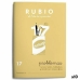 Wiskundeschrift Rubio Nº 17 A5 Spaans 20 Lakens (10 Stuks)