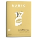 Wiskundeschrift Rubio Nº 17 A5 Spaans 20 Lakens (10 Stuks)