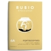 Matematikai füzet Rubio Nº 6A A5 Spanyol 20 Ágynemű (10 egység)
