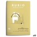 Matematik övningsbok Rubio Nº15 A5 spanska 20 Blad (10 antal)