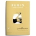 Matematik övningsbok Rubio Nº 7 A5 spanska 20 Blad (10 antal)
