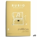 Matemaatika töövihik Rubio Nº 8 A5 hispaania 20 Lehed (10 Ühikut)