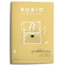 Matemātikas piezīmju grāmatiņa Rubio Nº 8 A5 Spāņu 20 Loksnes (10 gb.)