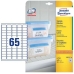 Etiquettes pour Imprimante Avery L7971 Blanc 25 Volets 38,1 x 21,1 mm (5 Unités)