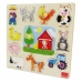 Detské drevené puzzle Goula 53025 (12 pcs)