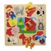 Puzzle Infantil de Madeira Goula 53025 (12 pcs)