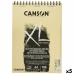 Skicár Canson XL Sand Prírodná A4 5 kusov 40 Listy 160 g/m2
