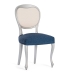 Kėdės apklotas Eysa TROYA Mėlyna 50 x 5 x 50 cm 2 vnt.