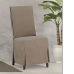 Povlak na Židli Eysa VALERIA Béžový 40 x 135 x 45 cm 2 kusů