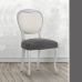 Κάλυμμα για Καρέκλα Eysa JAZ Σκούρο γκρίζο 50 x 5 x 50 cm x2