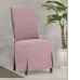 Obal na stoličku Eysa VALERIA Ružová 40 x 135 x 45 cm 2 kusov