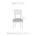Κάλυμμα για Καρέκλα Eysa BRONX Σκούρο γκρίζο 50 x 5 x 50 cm x2