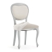 Κάλυμμα για Καρέκλα Eysa JAZ Θερμό Λευκό 50 x 5 x 50 cm x2