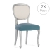 Kėdės apklotas Eysa BRONX smaragdo žalumo 50 x 5 x 50 cm 2 vnt.