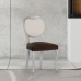 Κάλυμμα για Καρέκλα Eysa BRONX Καφέ 50 x 5 x 50 cm x2
