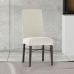 Obal na stoličku Eysa BRONX Teplá biela 50 x 55 x 50 cm 2 kusov