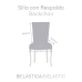 Κάλυμμα για Καρέκλα Eysa JAZ Σκούρο γκρίζο 50 x 60 x 50 cm x2