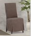 Κάλυμμα για Καρέκλα Eysa VALERIA Καφέ 40 x 135 x 45 cm x2