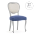 Чехол для кресла Eysa JAZ Синий 50 x 5 x 50 cm 2 штук