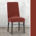 Chair Cover Eysa JAZ Terracotta 50 x 60 x 50 cm 2 Units