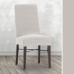 Capa para Cadeira Eysa JAZ Branco quente 50 x 60 x 50 cm 2 Unidades