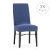 Capa para Cadeira Eysa JAZ Azul 50 x 60 x 50 cm 2 Unidades