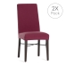 Κάλυμμα για Καρέκλα Eysa BRONX Βουργουνδίας 50 x 55 x 50 cm x2