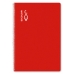 Cuaderno ESCOLOFI 10 Unidades Rojo A4 50 Hojas