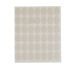 Adhesive labels White 17 x 24 mm Oval (12 Units)