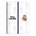 Piezīmju Grāmata Real Madrid C.F. Melns Balts A4