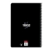 Notebook Real Madrid C.F. Black White A4